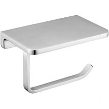 Uni - Toilettenpapierhalter Mit Ablage, Chrom Un10525cr - Omnires