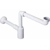 OMP TEA 1 1/4 x Ø 32 mm Raumspar Flaschensiphon Geruchsverschluss für Waschtisch 1950.511.5 Chrono