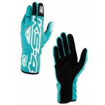 OMP - racing Guantes Kart KS-4, Verde Menta, Talla xs
