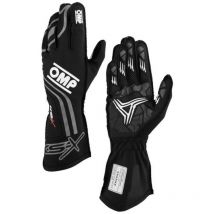 OMP - racing Guantes Kart Ks-X fia 8877-2022 Negro, Talla s