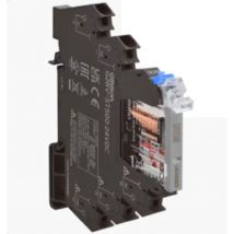 Rele- rele' sottile da 6 mm con presa spdt 6a, terminali push-in,24vca/cc g2rvst500acdc24 - Omron