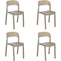 Ona Set 4 Silla Interior, Exterior Arena - Arena - Garbar