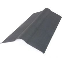Onduline - Ridge Intense Anthracite Grey 1m x 420mm x 3mm