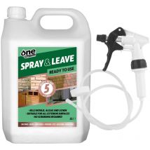 One Chem - 5 Litre Ready To Use Spray and Leave with added Long Hose Trigger Spray