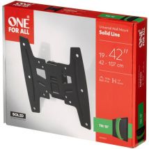 TV-Wandhalter Solid tilt, wm 4221, 43' (109 cm), schwarz - One For All