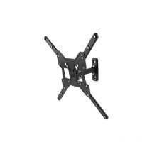 One Für alle WM2441, TV Wandhalterung de 13 bis 55" Schwenkbar 90° Max. Gewicht 30kg, Für alle Typen de TVs LED, LCD, Plasma, schwarz