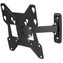 Oneforall1 - one for all WM2241 - Support mural avec réglage d'inclinaison et de rotation (90°) pour tv de 13 a 40 (33 a 102cm) - Noir