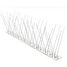 Onece - Dissuasori per Piccioni in Acciaio Inox 3.3 m, Kit Spuntoni per Uccelli, 10 Pezzi da 33 cm, Punte per La Difesa degli Uccelli Robusto e