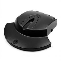 Duramaxx - Protection de pluie pour robot-tondeuse noire