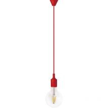 Silikon-E27-Anhänger-Set in Rot - Onlex