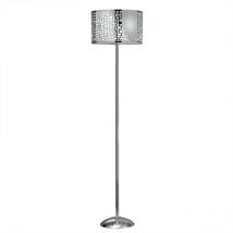 Floor lamp bruce Silver Metal