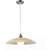 Lampada a sospensione 'lente' ø40cm, e27