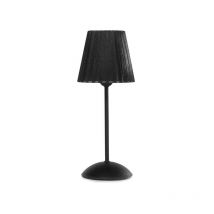 Onli Lighting - Onli loris Lampe de table avec abat-jour conique rond, abat-jour noir