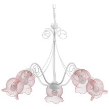 Onli MIA Plafonnier suspendu à bras multiples, rose