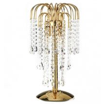 Onli PIOGGIA Lampe de table en verre, or