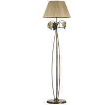 Quercia Lampadaire à abat-jour fuselé, vert bronze - Onli