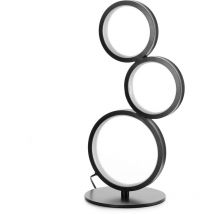 Onli Rings Integrated LED Table Lamp Black