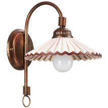 Onli Lighting - Onli Rosina Dome Wall Lamp, Ceramic Shade