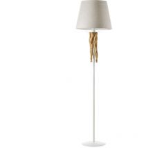 Onli Lighting - Onli woody Lampadaire avec abat-jour conique Blanc