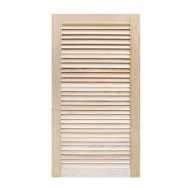 Persiane in Legno da Esterno in Pino Naturale Massello - 600 x 1100 mm - Onlywood
