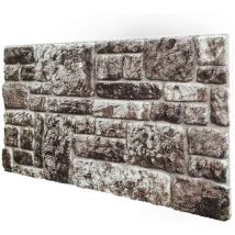 Signorbit - retail box da 10 pannelli (5 mq) - ontario Stone - Pannello finta Pietra in eps Resinato Misura 100x50 cm Spessore 2 Cm