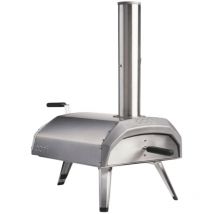 Ooni Karu 12 Pizzaofen – Edelstahl – Multi-Brennstoff – Pizzastein 15mm – Für Pizzen bis 31cm Durchmesser