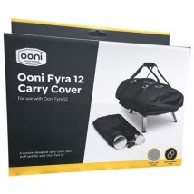 Ooni Fyra 12 Transportabdeckung – 100 % wasserdicht – elastischer Saum – verstellbare Träger – Aluminium, Polyester
