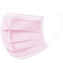 200x OP-Masken für Kinder 3-Lagig Mundschutz Kindermaske Gesichtsmaske EN14683 Einweg Rosa