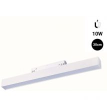 Faretto lineare led opalino a binario magnetico 48V - 10W - - Bianco Neutro