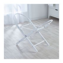 Opal Folding Moses Basket Stand White - Kinder Valley