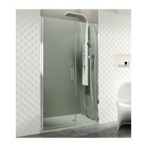 GME - open 90 (25+65) fixe plus porte battante ouverture centrale - Mesure d'installation: 88,5-92,5 cm