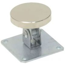 01805Z Aufklappbare Gegenplatte 65x65x54mm - grau - Opera