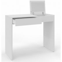 Weißer Kosmetik-Schminktisch mit Spiegel - Opera