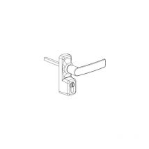 Fapim - Operador externo Oltre con cilindro blanco 9010 - 8568A/32