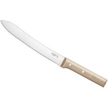 Brotmesser Parallele No.116 – rostfreier X50CrMoV15 Stahl – Buchenholzgriff – 34,3 cm