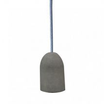Opjet - 010633 - Hanging Lamp E27 cement socket max.40W - 3m textile cable - Wall socket