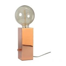 Opjet - 011627 - Lámpara regulable 'totem' E27 40W - 7,5x7,5H20cm - Cobre