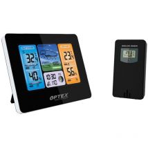 Station météo couleur wifi prévisions Météorologiques Intérieur Extérieur - Optex