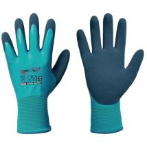 Gant Aqua Guard taille 9 bleu en 388 catégorie epi ii polyamide avec latex/latex