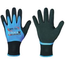 Opti Flex - Optiflex Gant Winter Aqua Guard Taille 8 Noir/bleu ( 8000140392 )