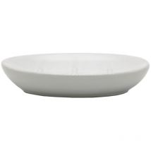 Daira Porte-savon en céramique, Blanc (DAI39BI) - Optima