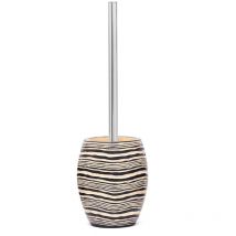 Optima - Escobillero Soreta sobre soporte de poliresina, Marrón (SOR37)