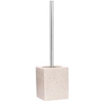 Optima Supera Brosse de toilette en polyrésine, Sable (SUP37)