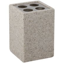 Optima - Supera Portacepillos de dientes de poliresina, Arena (SUP11)