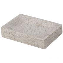 Optima Supera Seifenschale aus Polyresin, Sand (SUP39)