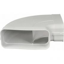 Flachkanal Bogen N20055 90°, System 222 x 90 - Optimairo