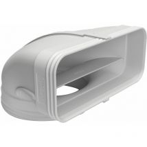 Umlenkstück Raumspar N20050 90°, System 222 x 90 - Optimairo