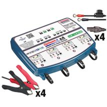Optimate 2duox2 Ladegerät Für Gleichzeitiges Laden Von 4 Batterien Agm, Gel & Std 12v Von 6 Bis 96ah, Lithium-batterien (lifepo4) 12,8