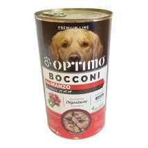 Bocconcini per cane al gusto manzo da 1250 gr - Optimo