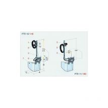 Protection contre les perceuses PTR 10/140 UNE 3002014 OPTIMALE